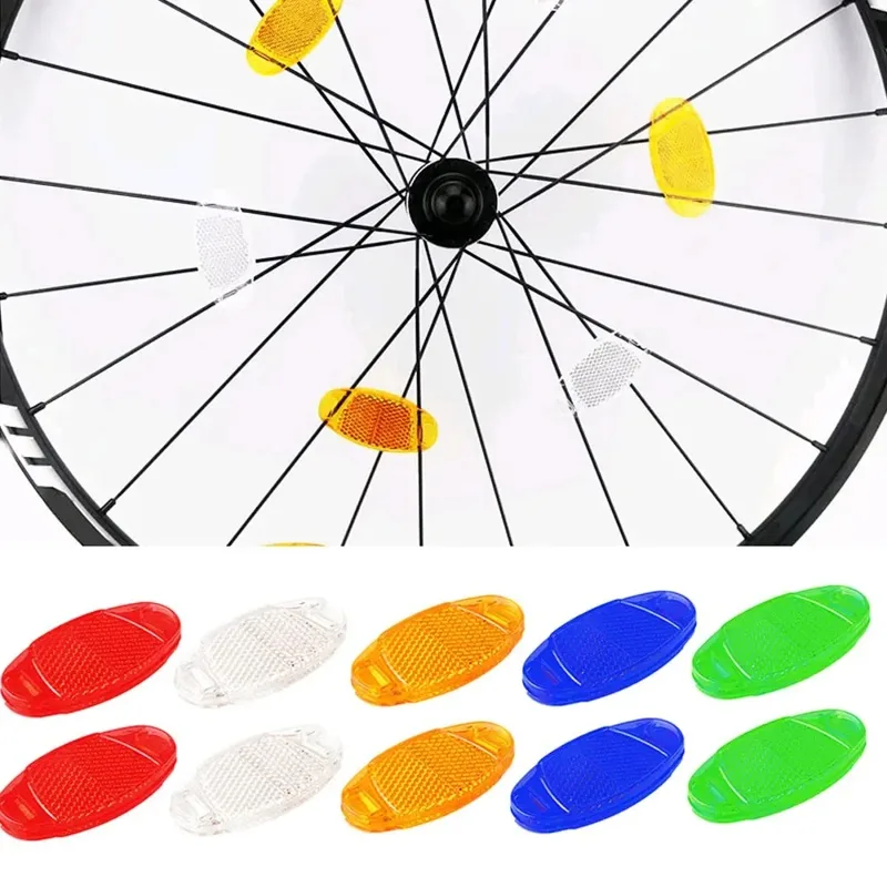 4 Buah/Set Lampu Jeruji Sepeda - Spoke Reflector Set ulasan dan harga