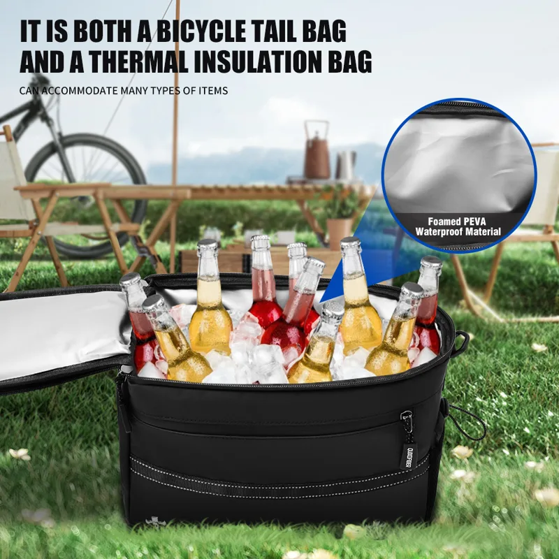 Tas Rak Belakang Sepeda Tahan  - Cycling Commute Distance ulasan dan harga