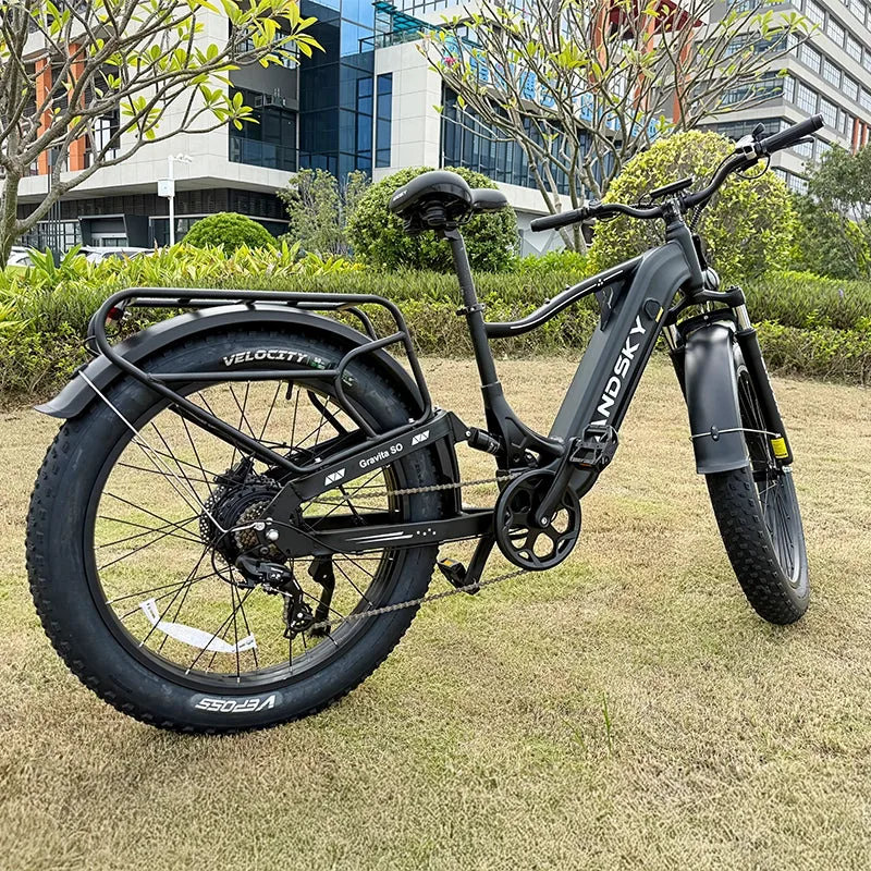 Sepeda Listrik ANDSKY Gravita  - Commuting On Mountain Bike ulasan dan harga