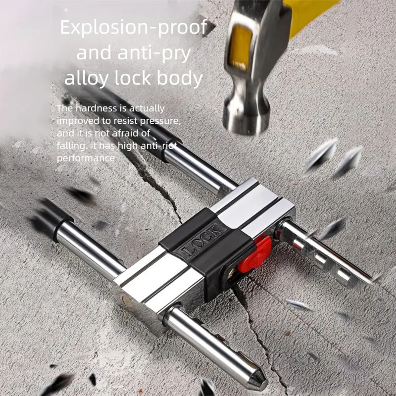 Kunci Kombinasi Sepeda Model U - U Lock Heavy Duty ulasan dan harga