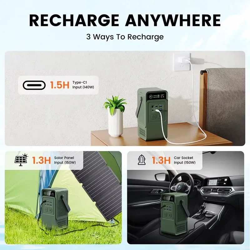 60000MAh 200W 192Wh Pembangkit - Usb Charger Dynamo ulasan dan harga
