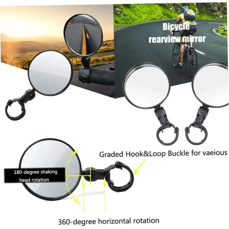 Kaca Spion Sepeda Universal 36 - Mirror Handlebar Convex ulasan dan harga