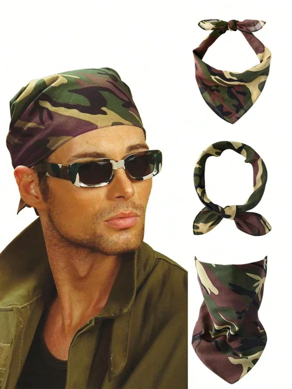 2025 Bandana Katun Hip Hop Lua - Cycling Zones ulasan dan harga