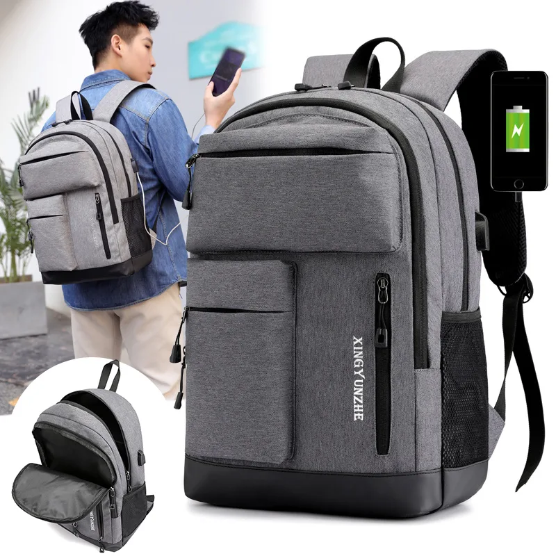 Tas Ransel Pengisi Daya USB Pr - Cycling Commuter Backpack Laptop ulasan dan harga