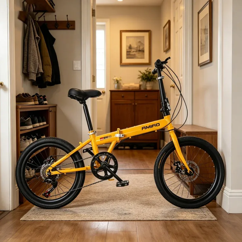 Sepeda Lipat Roda 20 Inci Warn - Commuter Biking ulasan dan harga
