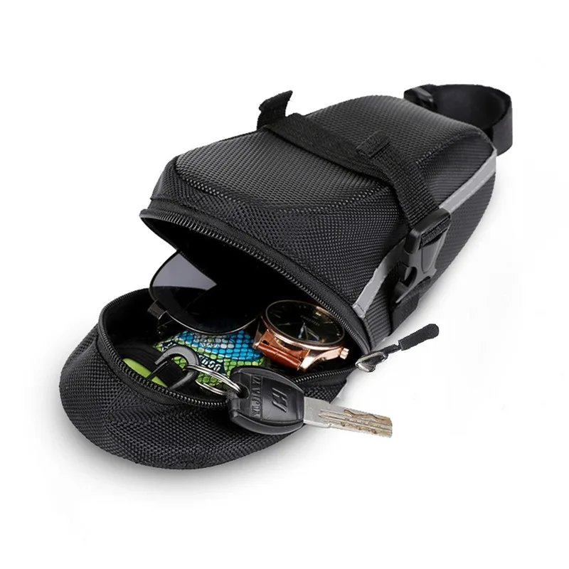 Tas Bawah Sadel Sepeda dengan  - Saddle Bag Under Seat ulasan dan harga