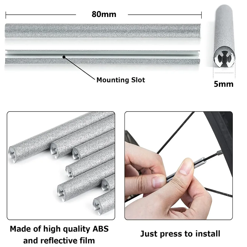36/48/72/96 buah reflektor Ruj - Spoke Reflector Set ulasan dan harga