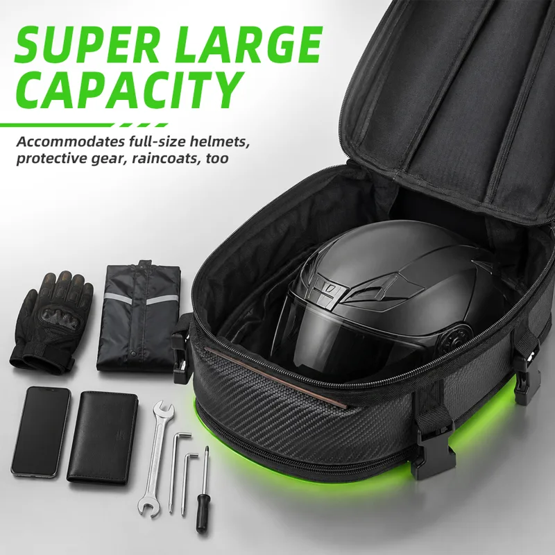Tas Belakang Motor Anti Air, T - Cycling Commute Backpack ulasan dan harga