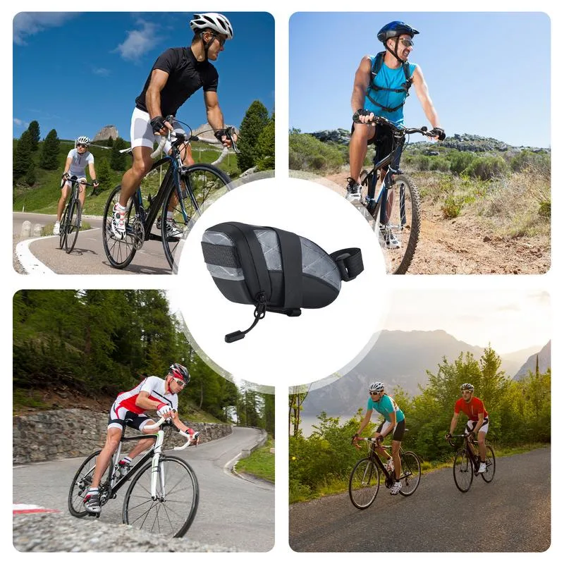Tas sadel sepeda, di bawah kur - Saddle Bag Under Seat ulasan dan harga