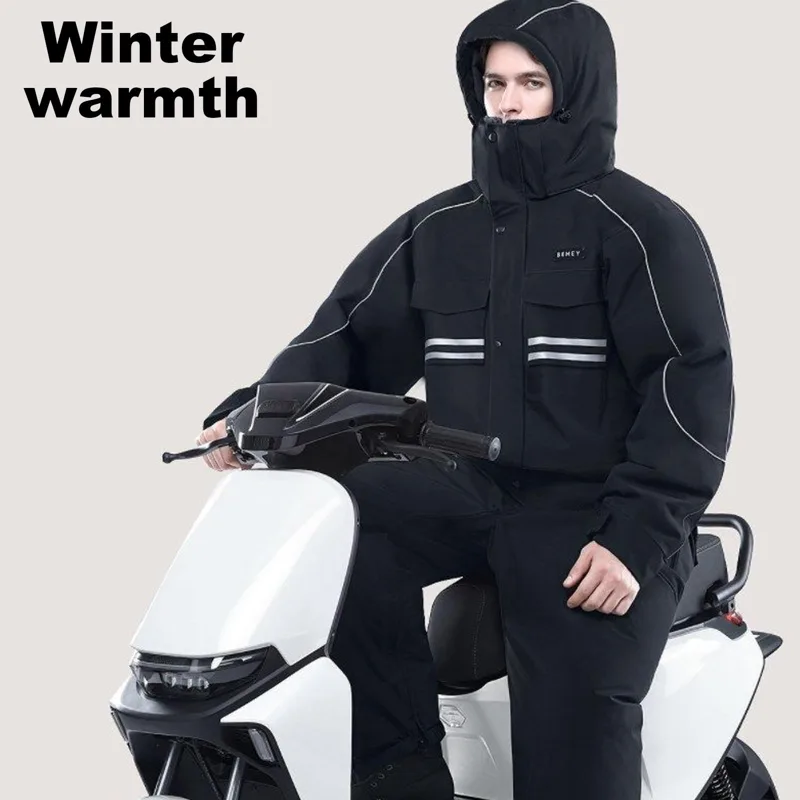 Jaket Musim Dingin Sepeda Moto - Cycling Commute Jacket ulasan dan harga
