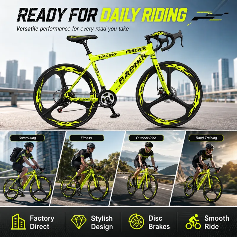 Sepeda Balap Jalan Raya 700C 2 - Cycling Commute Speed ulasan dan harga