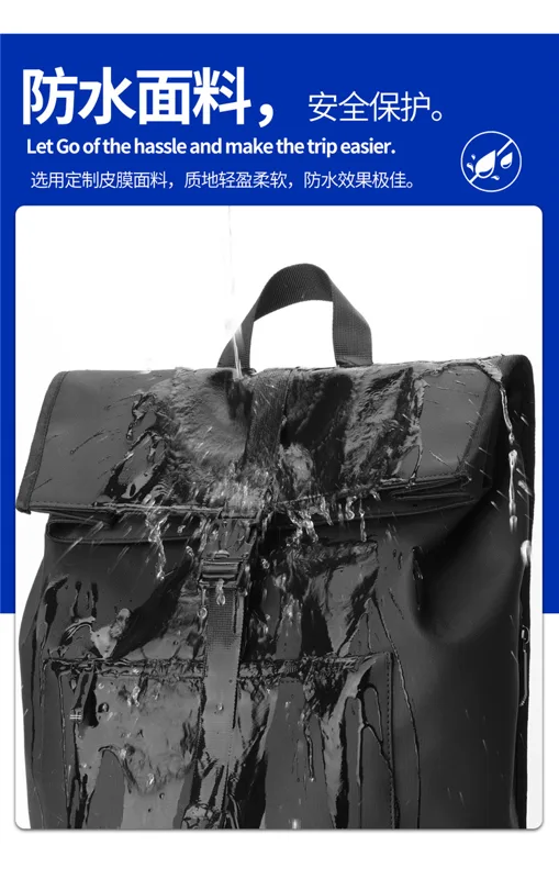 Ransel Laptop Tahan Air Unisek - Cycling Commuter Backpack Laptop ulasan dan harga