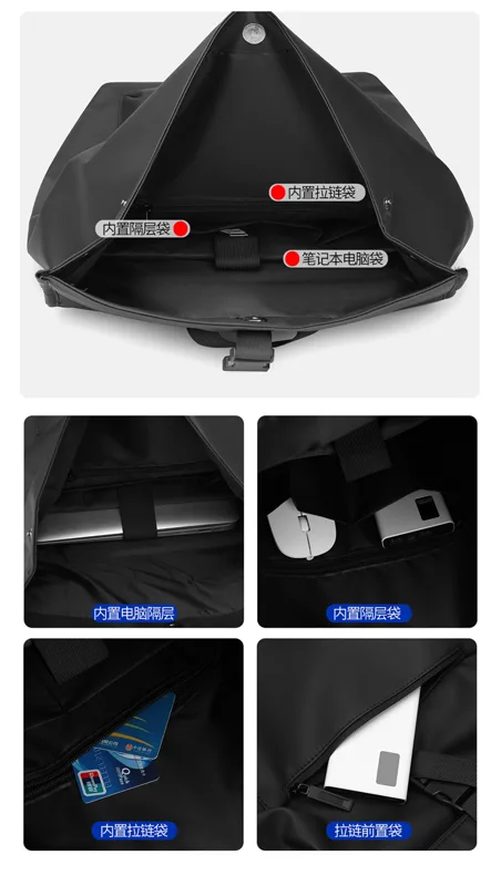Ransel Laptop Tahan Air Unisek - Cycling Commuter Backpack Laptop ulasan dan harga