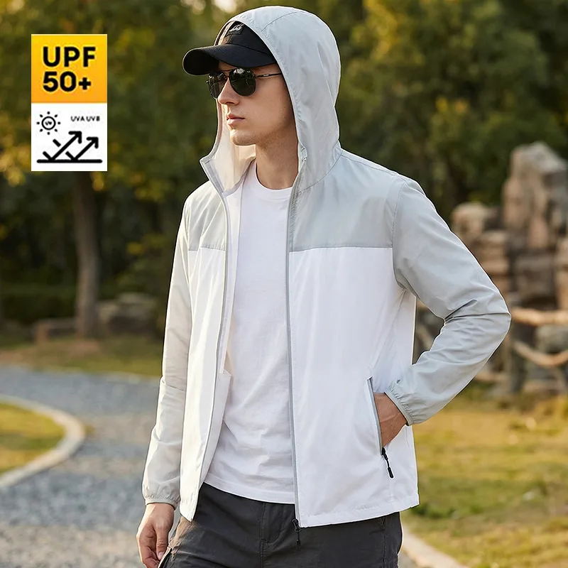 Jaket Tabir Surya Pria Musim P - Cycling Commute Jacket ulasan dan harga