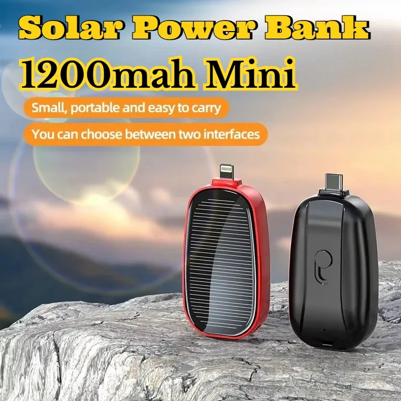 Power Bank Mini Tenaga Surya 1 - Usb Charger Dynamo ulasan dan harga