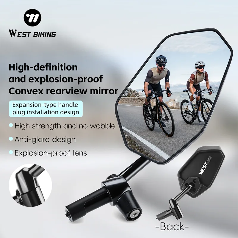 Kaca Spion Cembung Anti-silau  - Mirror Handlebar Convex ulasan dan harga
