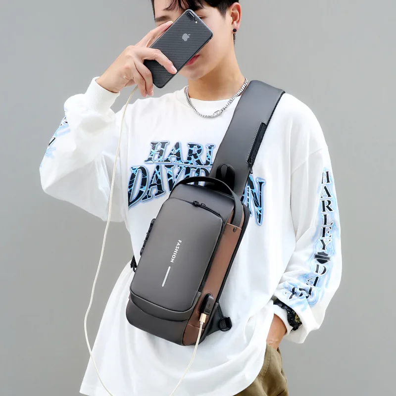 Tas selempang kunci kata sandi - Chain Lock Combination ulasan dan harga