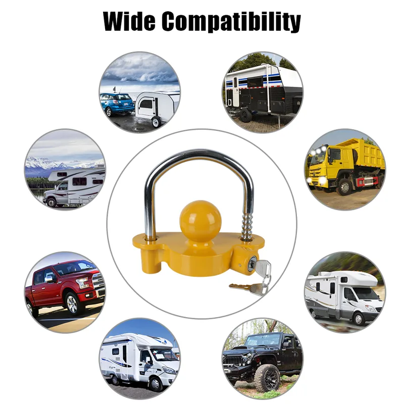 Bola derek keamanan Trailer Co - U Lock Heavy Duty ulasan dan harga