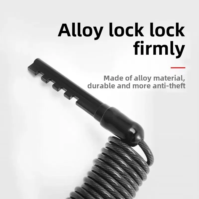 Kunci helm Anti Maling, rantai - Chain Lock Combination ulasan dan harga