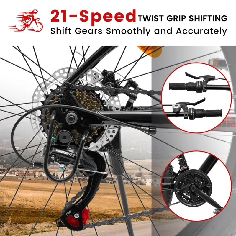 A26472B ECARPAT Sepeda Gunung  - Commuting On Mountain Bike ulasan dan harga