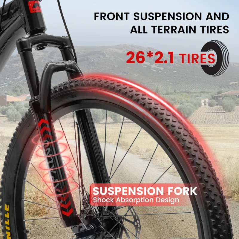 A26472B ECARPAT Sepeda Gunung  - Commuting On Mountain Bike ulasan dan harga