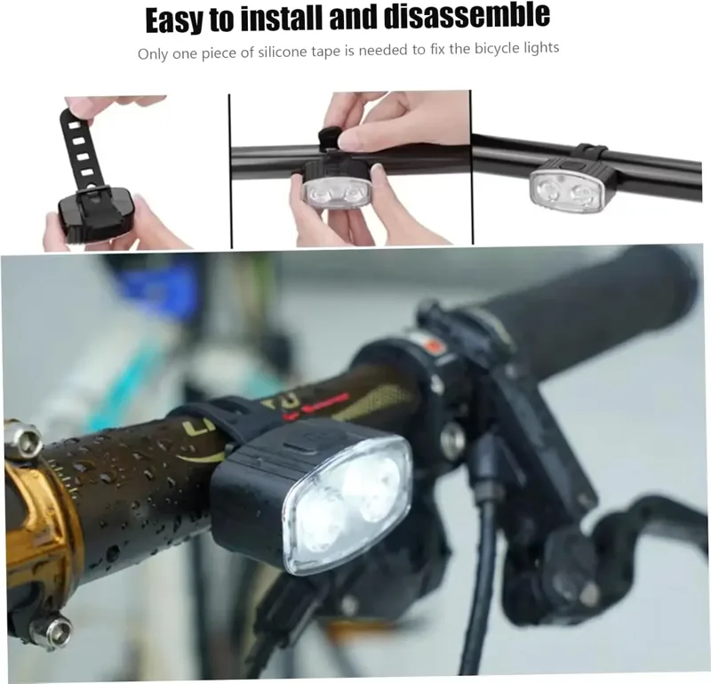 Lampu depan belakang sepeda, l - Bike Light Front Rear ulasan dan harga