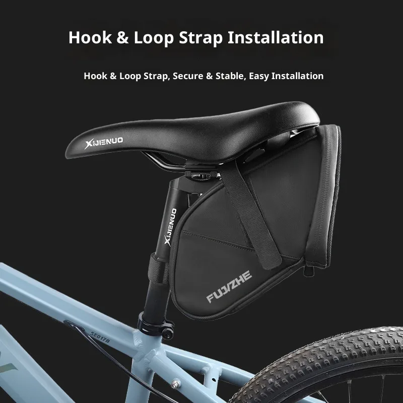 Tas Sadel Sepeda Tahan Air PU, - Saddle Bag Under Seat ulasan dan harga
