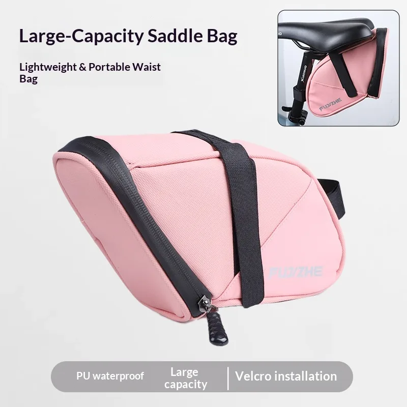 Tas Sadel Sepeda Tahan Air PU, - Saddle Bag Under Seat ulasan dan harga