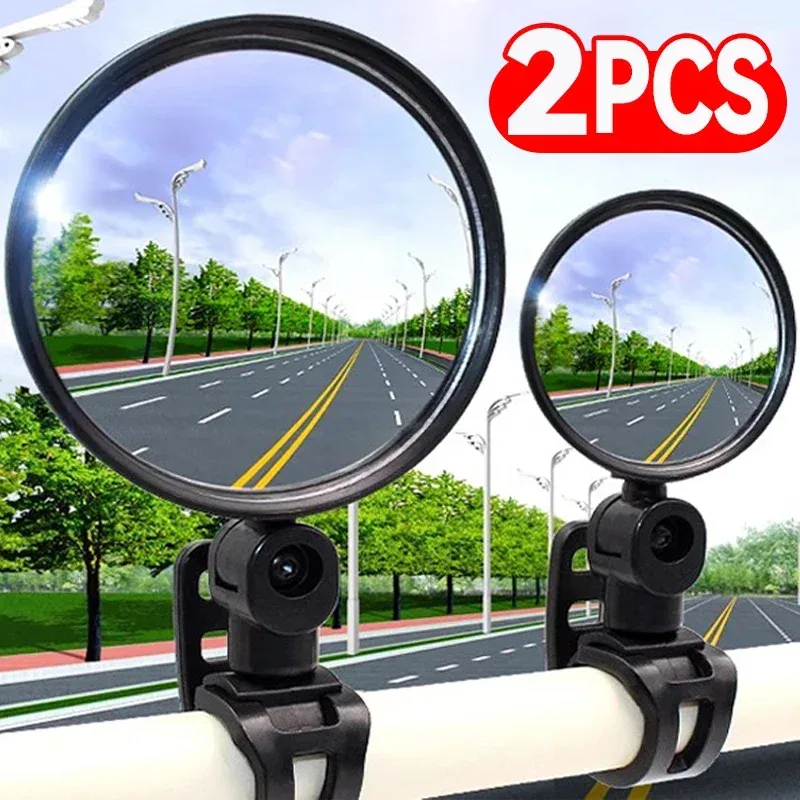 1/2 Buah Cermin Spion Sepeda P - Mirror Handlebar Convex ulasan dan harga
