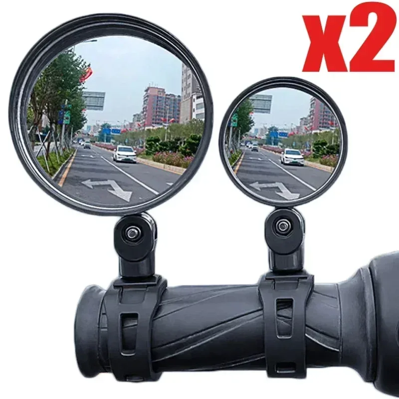 1/2 Buah Cermin Spion Sepeda P - Mirror Handlebar Convex ulasan dan harga