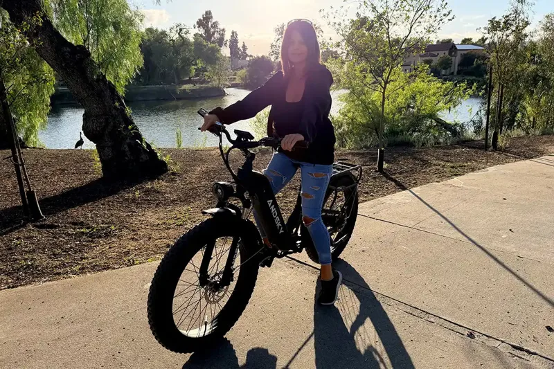 Sepeda Listrik ANDSKY Gravita  - Commuting On Mountain Bike ulasan dan harga