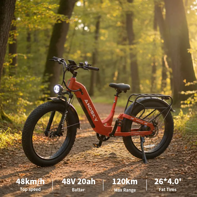 Sepeda Listrik ANDSKY Gravita  - Commuting On Mountain Bike ulasan dan harga