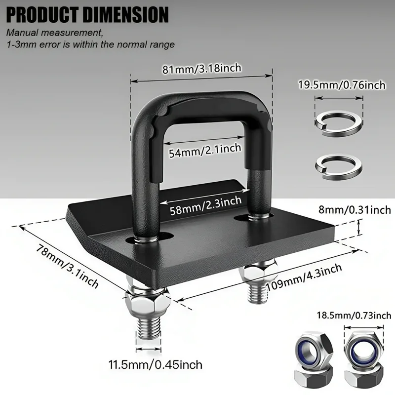 Penjepit Pengunci Anti-Kelengk - U Lock Heavy Duty ulasan dan harga