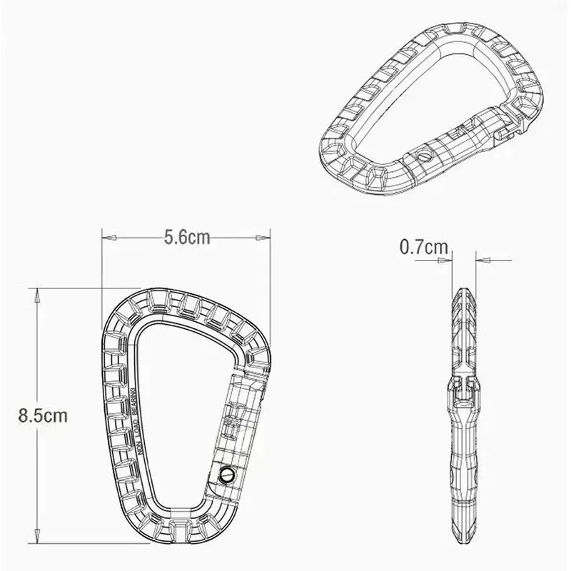 2/5/16 Buah Set Karabiner Takt - Chain Lock Combination ulasan dan harga