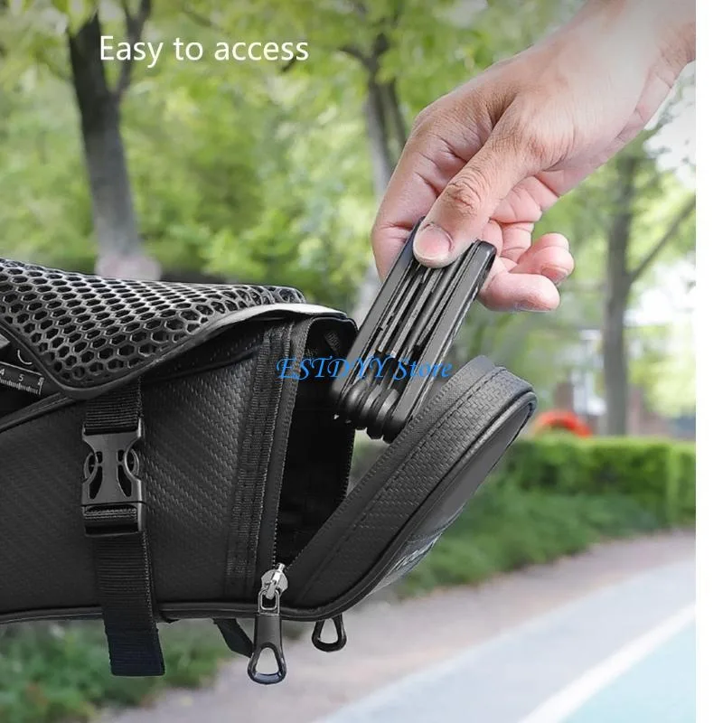 G6DE Tas Sadel Sepeda Tas Kurs - Saddle Bag Under Seat ulasan dan harga