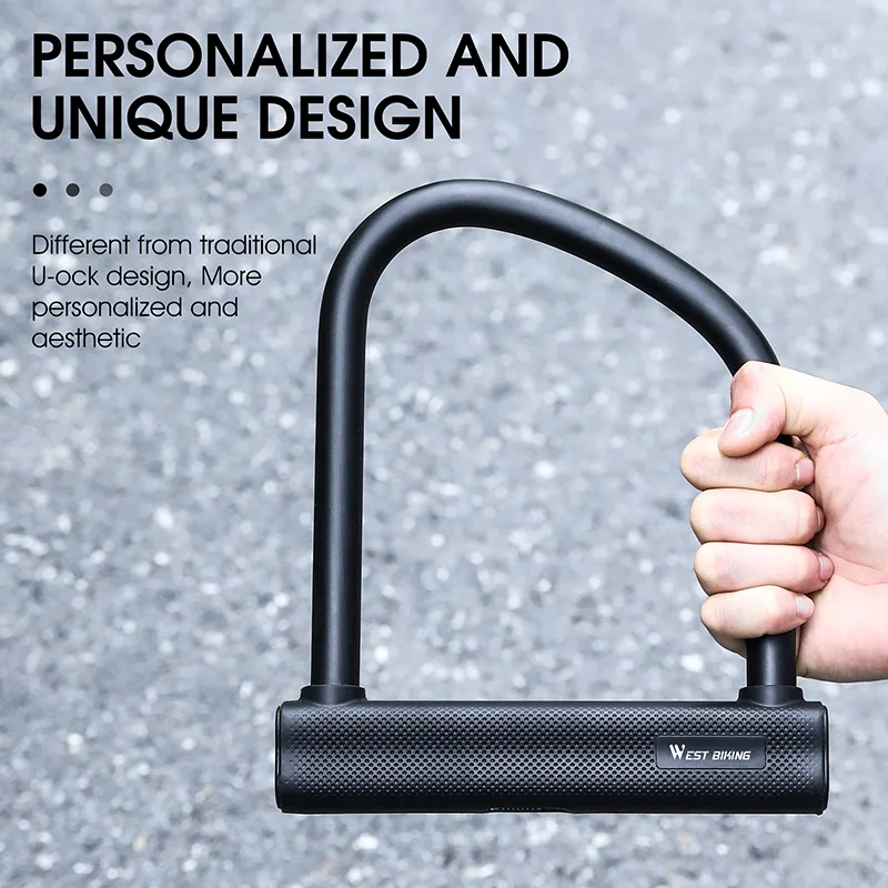 WEST BIKING MTB Road Bike Moto - U Lock Heavy Duty ulasan dan harga