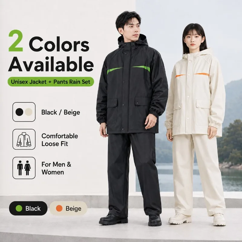 Setelan Hujan Bersepeda Anti A - Cycling Commute Jacket ulasan dan harga