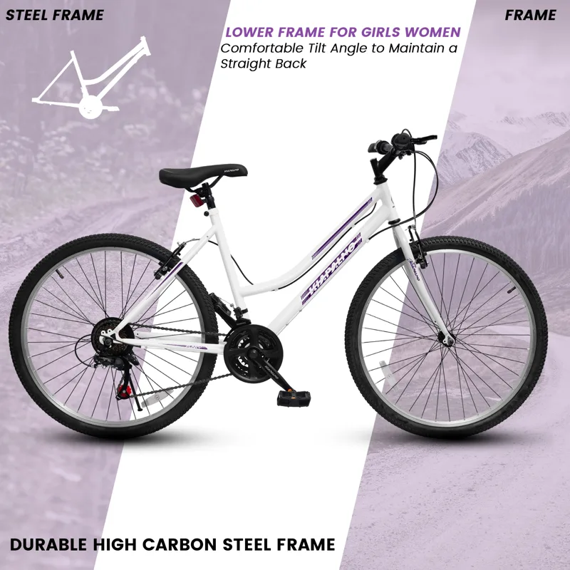 Sepeda Gunung Wanita 24/26 Inc - Cycling Commute Speed ulasan dan harga