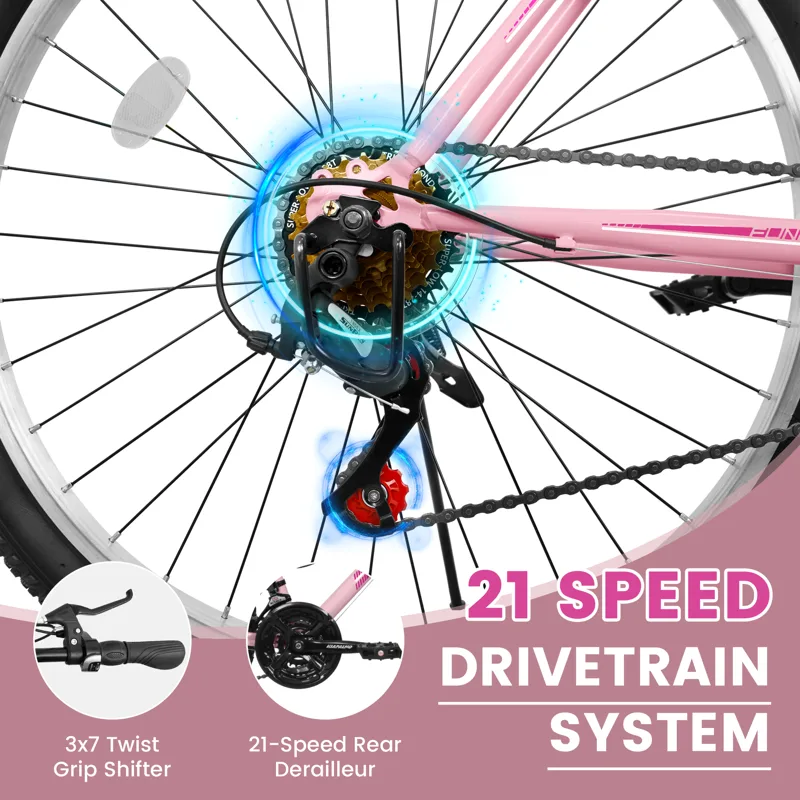 Sepeda Gunung Wanita 24/26 Inc - Cycling Commute Speed ulasan dan harga