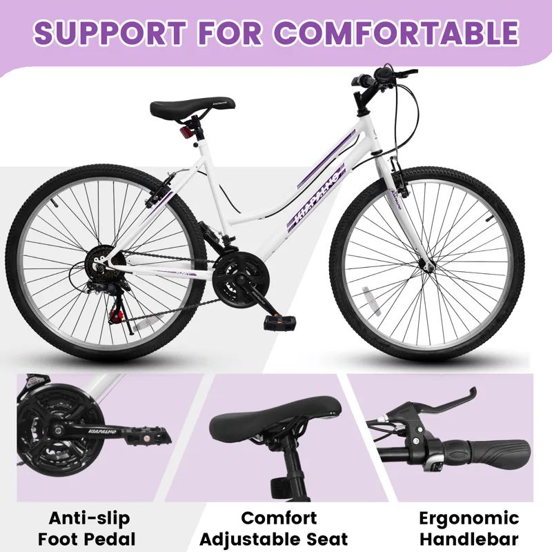 Sepeda Gunung Wanita 24/26 Inc - Cycling Commute Speed ulasan dan harga