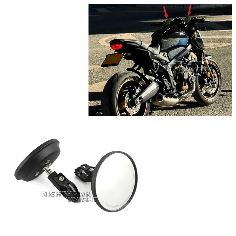Untuk HONDA CB650R CB 650R CB  - Mirror Handlebar Convex ulasan dan harga
