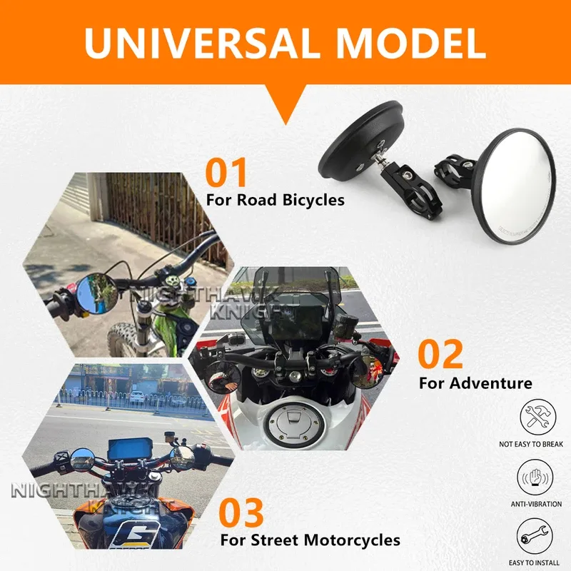 Untuk HONDA CB650R CB 650R CB  - Mirror Handlebar Convex ulasan dan harga