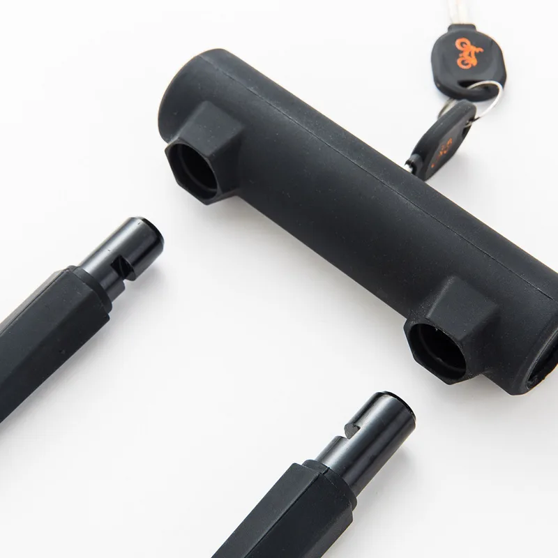 Kunci U Sepeda Hitam Tahan Ban - U Lock Heavy Duty ulasan dan harga