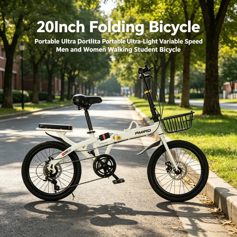 Sepeda Lipat Ultra-Ringan 20-i - Commuter Biking ulasan dan harga
