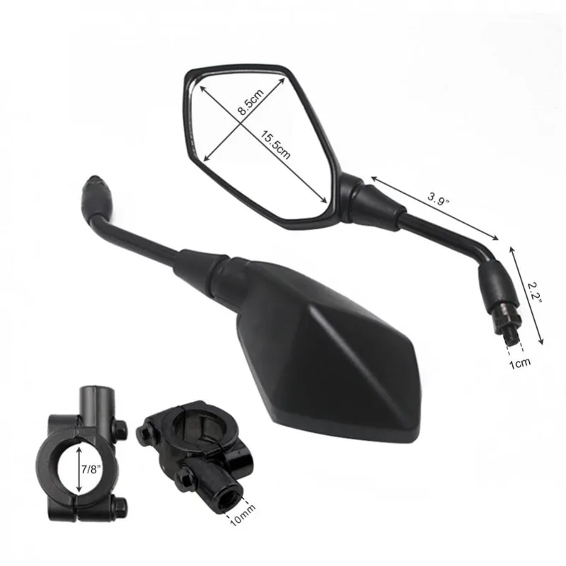 2 Buah Kaca Spion Cembung Sepe - Mirror Handlebar Convex ulasan dan harga