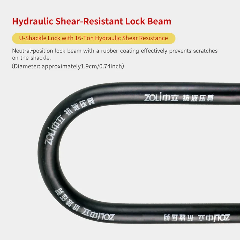 Kunci Sepeda ZOLI U-Lock, Kunc - U Lock Heavy Duty ulasan dan harga
