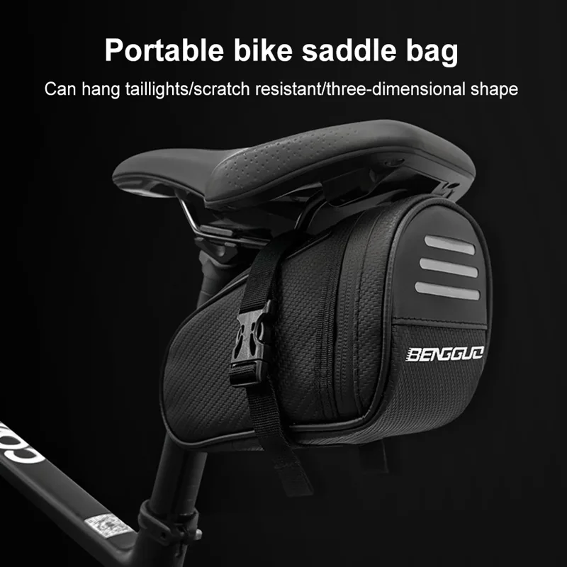 Tas Sadel Sepeda 1L Tas Ekor S - Saddle Bag Under Seat ulasan dan harga