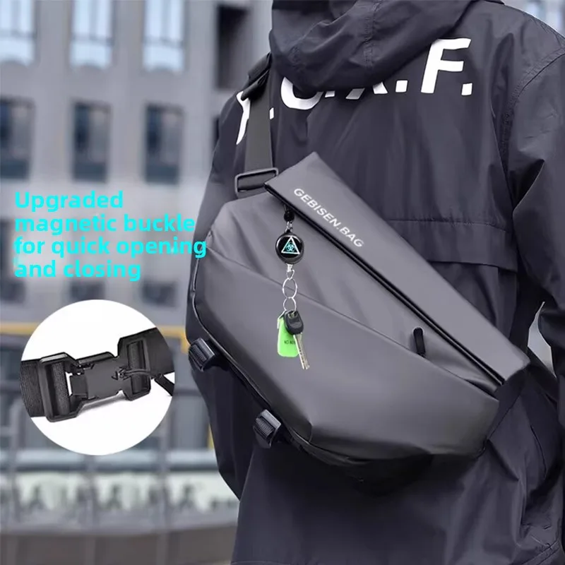 Tas Selempang Pria dengan Gesp - Cycling To Commute ulasan dan harga