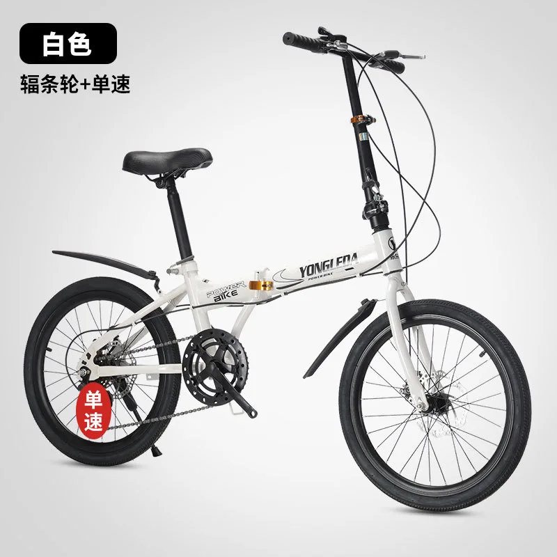 Sepeda Lipat Rem Cakram Kecepa - Cycling Commute Speed ulasan dan harga