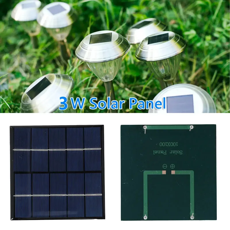 Panel surya 3W 5V papan surya  - Usb Charger Dynamo ulasan dan harga